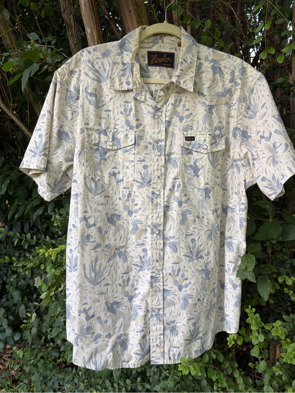 Howler Brothers Men's Short-Sleeve Floral Button-Up Shirt